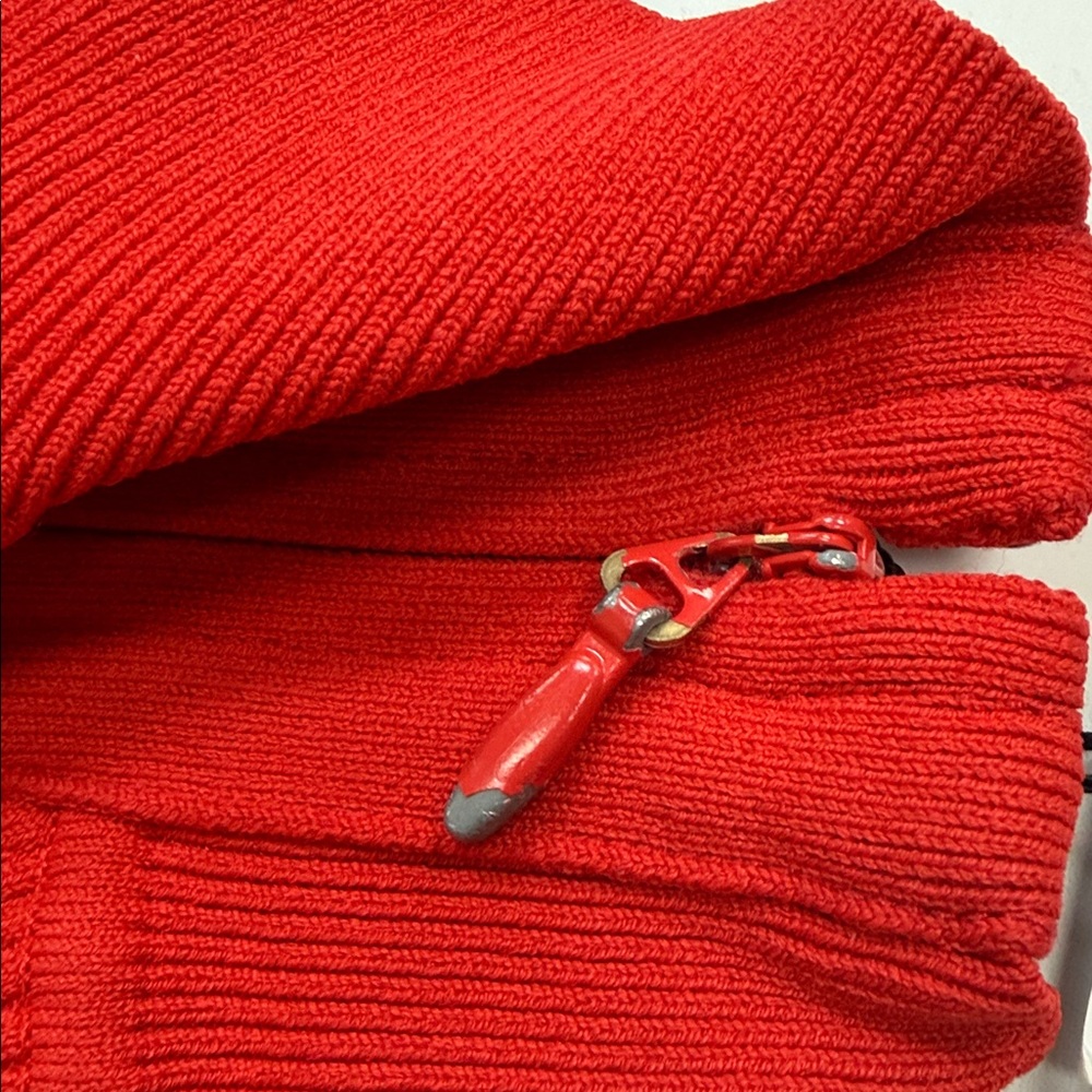HERVE LEGER OPC846819 RED NWT (SMALL DAMAGE ) - Picture 4 of 4
